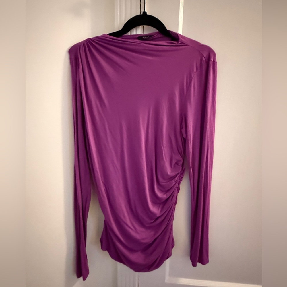 Rails Women’s Purple Rouched Blouse